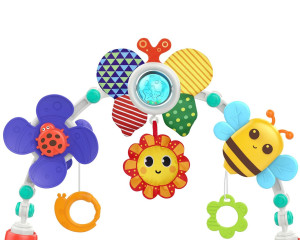 Игрушка на коляску Huanger, дуга с погремушками