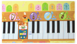 Детский игровой коврик Dwinguler Big Music Parade, музыкальный, 2300х1400х15 мм