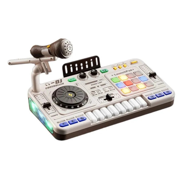 Игровой набор DJ Mixer Пульт Диджейский, с микрофоном