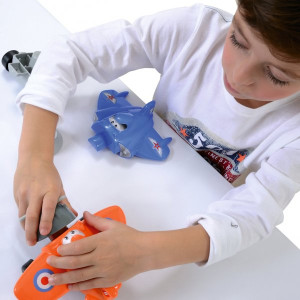 Конструктор Ecoiffier Летная школа, 63 элемента