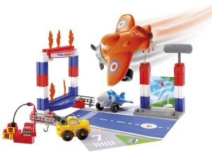 Конструктор Ecoiffier Летная школа, 63 элемента