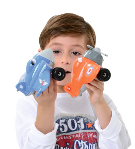 Конструктор Ecoiffier Летная школа, 63 элемента