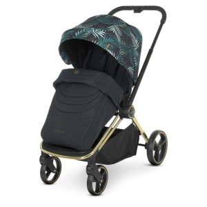 Коляска универсальная El Camino ME 1091-G Persona Print 2 в 1, зеленая рама