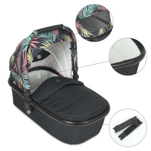 Коляска универсальная El Camino ME 1091-G Persona Print 2 в 1, зеленая рама