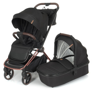 Коляска универсальная El Camino ME 1091-RG Persona 2 в 1, розовая рама