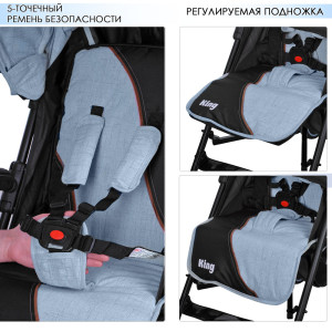 Коляска прогулочная El Camino King M 3427