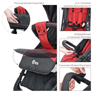 Коляска прогулочная EL Camino ME 1039L Idea