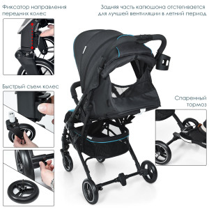 Коляска прогулочная EL Camino ME 1039L Idea