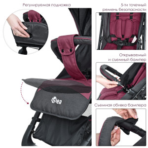 Коляска прогулочная EL Camino ME 1039L Idea