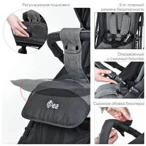 Коляска прогулочная EL Camino ME 1039L Idea