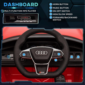 Электромобиль Electric Cars Audi e-tron sportback, с MP3 и пультом