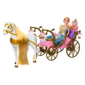 Кукла Fantasy Carriage 252A с каретой и лошадью