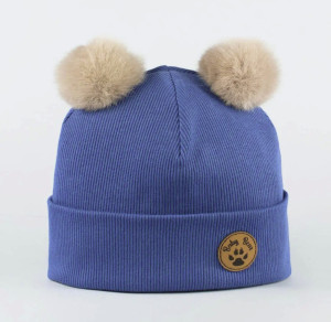 Шапка детская Лайви, двойной трикотаж, от 6 мес до 3 лет