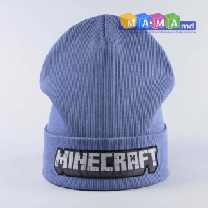 Шапка для мальчиков Марви MINECRAFT, трикотаж, 5-10 лет