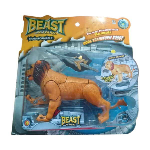 Фигурка животного Essa Toys Царь зверей, трансформер, в ассортименте