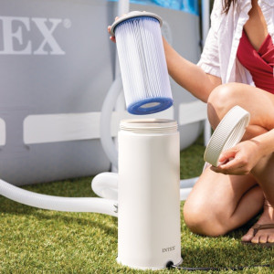 Фильтр-насос картриджный Intex 26638 Krystal Clear C1000, 3785л/час