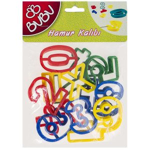 Формочки для пластилина BUBU, куттеры, 15шт