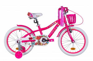 Велосипед двухколесный Velotrade Formula Cream AL 2021, с корзинкой, 18 дюймов