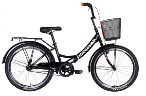 Велосипед двухколесный Velotrade Formula Smart ST Vbr 2021, с багажником и корзиной, 24 дюйма