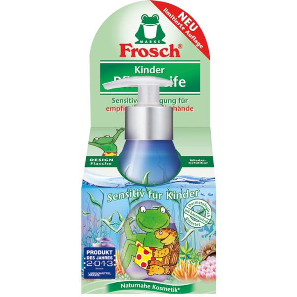 Детское жидкое мыло для рук Frosch, с дозатором, 300 мл