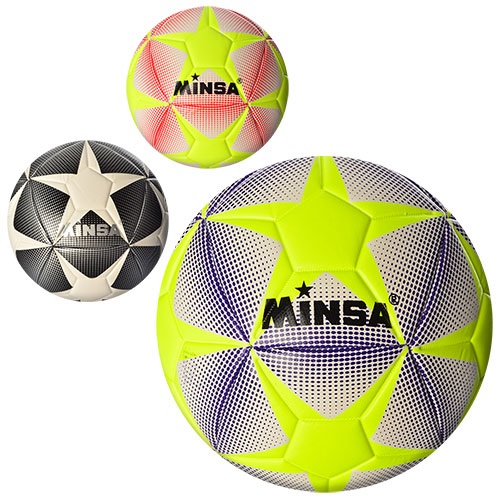 Мяч футбольный Minsa MS 0942, размер 5, TPE, ламинированный