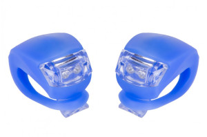Фонарики габаритные для велосипеда BC-RL8001 LED, силиконовые, 2шт.