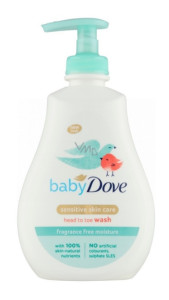 Гель для душа Dove Baby, детский, 400мл