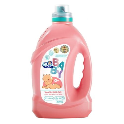 Гель для стирки Doctor Wash Baby, нейтральный аромат, 34 стирки, 2000 мл