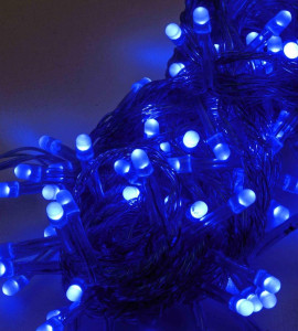 Гирлянда светодиодная 1183 LED, 88 ламп, цвет провода в тон света, длина 6м, 4 режима, IP44