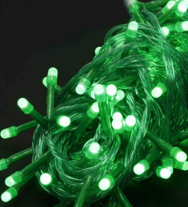 Гирлянда светодиодная 1183 LED, 88 ламп, цвет провода в тон света, длина 6м, 4 режима, IP44