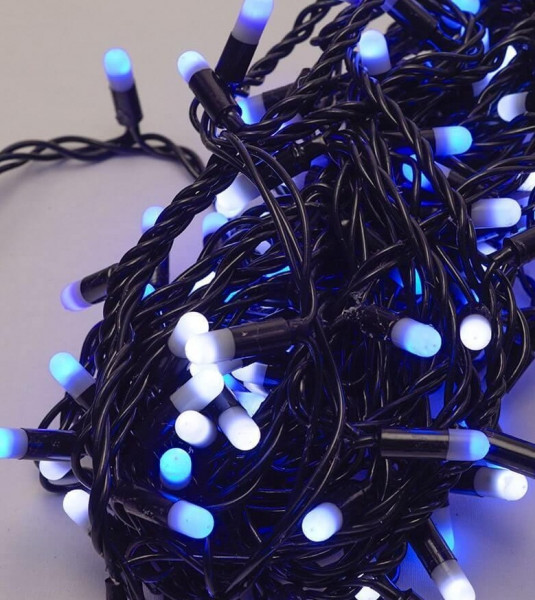 Гирлянда улисная 1420-1422 LED, цвета и размер лампочки в ассортименте, IP 40 + переходник