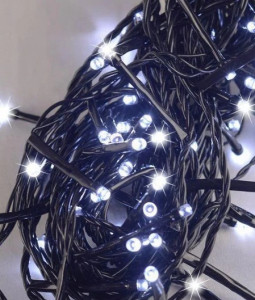 Гирлянда улисная 1420-1422 LED, цвета и размер лампочки в ассортименте, IP 40 + переходник