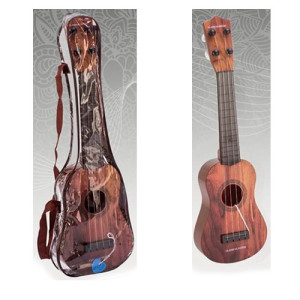 Гитара детская 8053A в чехле, с медиатором