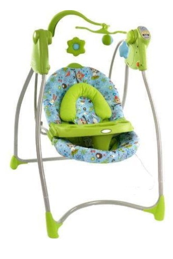 Кресло качалка Graco Lovinhug Myfriend, качели 