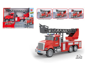 Грузовик инерционный City Series, звук/свет