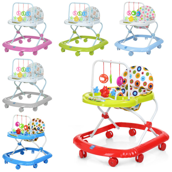 Ходунки Bambi M 0591-4, с музыкой, колеса 8шт