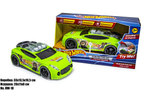 Машинка Hot Wheels HW-18, со звуком и светом