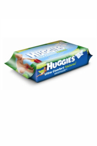 Влажные салфетки Huggies Ultra Comfort Natural, 64шт.