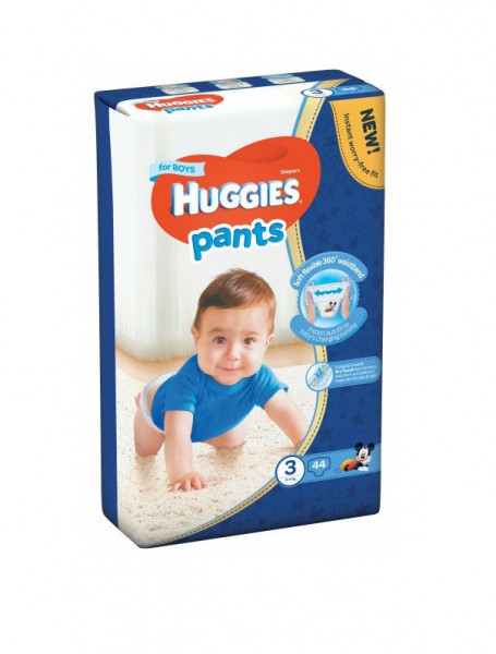 Трусики Huggies Pants для мальчиков №3 (6-11 кг) 44шт.
