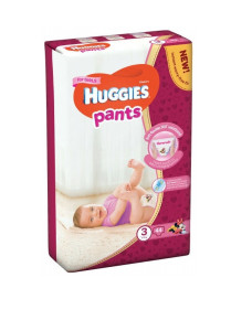 Трусики Huggies Pants №3 (6-11кг) 44шт., подгузники, для девочек