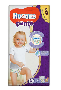 Трусики Huggies Pants, №5 (12-17 кг), 34 шт., унисекс