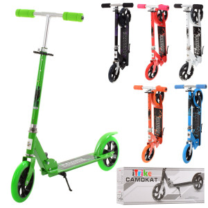 Самокат iTrike SR 2-010-1 двухколесный, складной