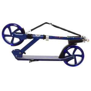 Самокат двухколесный iTrike SR 2-051-L, складной, светящиеся колеса