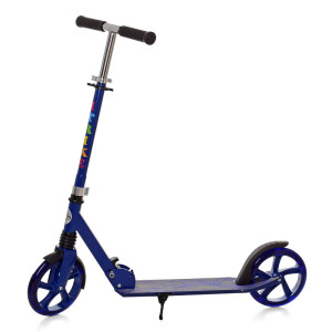 Самокат двухколесный iTrike SR 2-051-L, складной, светящиеся колеса