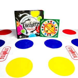 Развлекательная игра Strateg Twister-hipster, с 5 лет