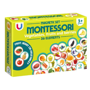 Игра магнитная Dodo Montessori, 36 элементов