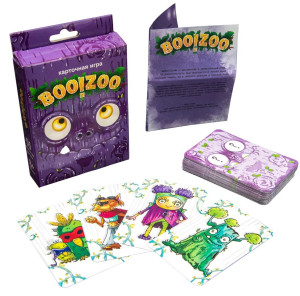 Настольная игра Strateg BOO!ZOO, с 8-ми лет