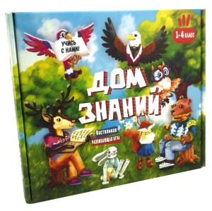 Настольная игра Strateg Дом знаний, с 6-ти лет