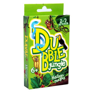 Настольная игра Strateg Dubble jungle, с 6-ти лет