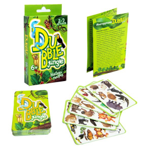 Настольная игра Strateg Dubble jungle, с 6-ти лет